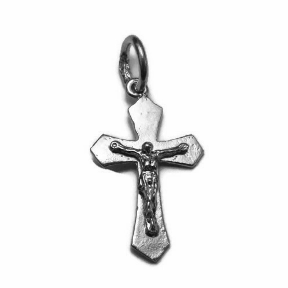 Cross Fiory #2 .925 Sterling Silver Charm pendant